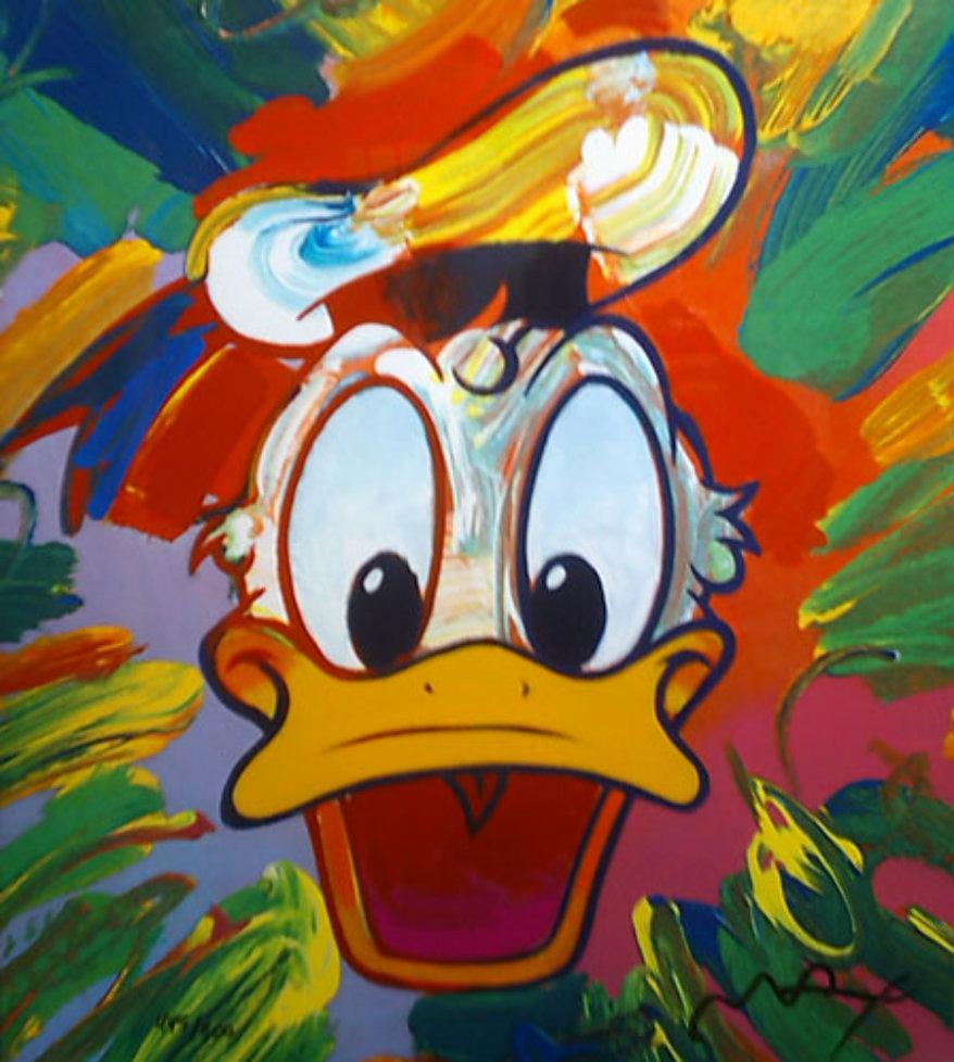 donald duck,donald duck怎么读 donald duck limited edition print by peter max