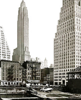 Downtown Skyport Limited Edition Print - Berenice Abbott Downtown Skyport Limited Edition Print - Berenice Abbott