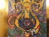 King David 2002 - Framed Lithograph w/ Gold Foil Limited Edition Print by Raphael Abecassis - 5
