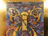 King David 2002 - Framed Lithograph w/ Gold Foil Limited Edition Print by Raphael Abecassis - 3