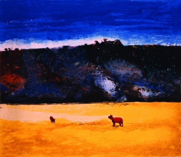 Cows And Pulpit Rock, Australia 1998 Limited Edition Print by Arthur Boyd