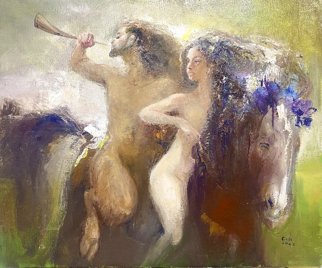 Song of the Fairytale 2023 20x24 Original Painting by Gor Abrahamyan