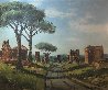 Catacombs,  Rome 21x28 Italy Original Painting by Ben Abril - 7