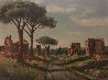 Catacombs,  Rome 21x28 Italy Original Painting by Ben Abril - 8