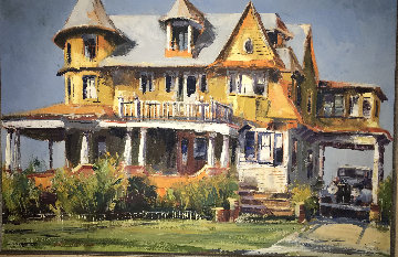 Yellow Splender 32x44 Original Painting - Ben Abril Yellow Splender 32x44 Original Painting - Ben Abril