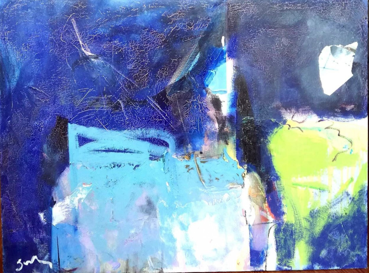 Church 23x31 Original Painting by Vano Abuladze Church 23x31 Original Painting by Vano Abuladze