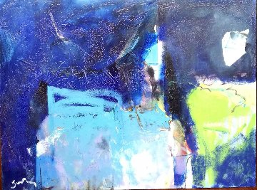 Church 23x31 Original Painting - Vano Abuladze Church 23x31 Original Painting - Vano Abuladze