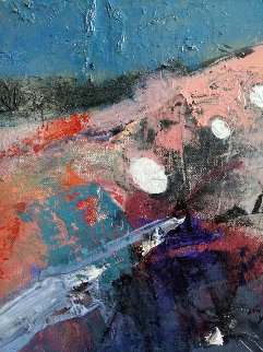 Boat 27x39 Original Painting - Vano Abuladze Boat 27x39 Original Painting - Vano Abuladze