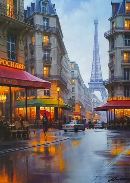 City of Love Embellished 2015 Limited Edition Print by Alexei Butirskiy