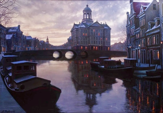 Early Morning 38x50 - Huge Limited Edition Print by Alexei Butirskiy