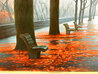 Autumn Leaves 2008 - Framed Embellished Giclee on Canvas - Huge Limited Edition Print by Alexei Butirskiy - 4 Autumn Leaves 2008 - Framed Embellished Giclee on Canvas - Huge Limited Edition Print by Alexei Butirskiy - 4