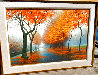 Autumn Leaves 2008 Embellished - Huge Limited Edition Print by Alexei Butirskiy - 1