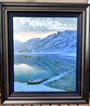 Mountain Pond Embellished Giclee on Canvas - Huge Limited Edition Print by Alexei Butirskiy - 1