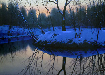 Placid Pond Limited Edition Print - Alexei Butirskiy Placid Pond Limited Edition Print - Alexei Butirskiy