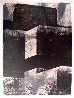 Stones for a Wall (Suite of 10) Lithographs - Blue Chip Limited Edition Print by Vito Acconci - 2