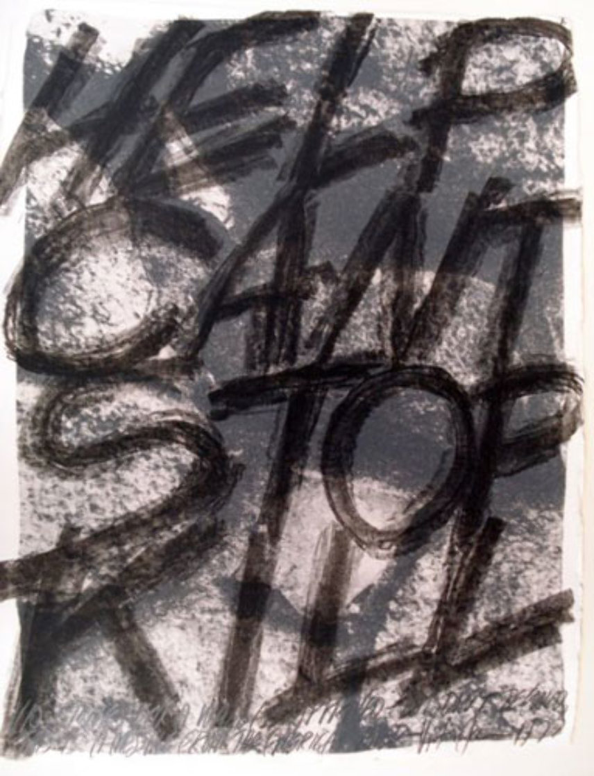 Stones for a Wall (Suite of 10) Limited Edition Print by Vito Acconci Stones for a Wall (Suite of 10) Limited Edition Print by Vito Acconci