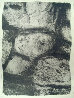 Stones for a Wall (Suite of 10) Lithographs - Blue Chip Limited Edition Print by Vito Acconci - 7