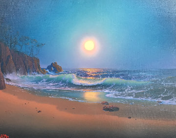 Divine Order 1987 23x27 Original Painting - Loren D Adams Divine Order 1987 23x27 Original Painting - Loren D Adams