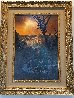 Sunset at Pinnacle Rock 1988 36x24 Original Painting by Loren D Adams - 1