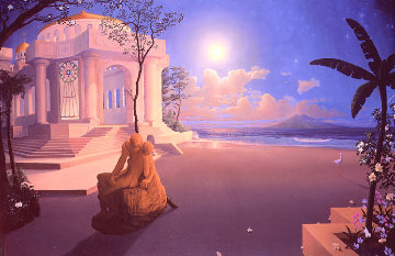 Naacal Temple 1988 Limited Edition Print - Loren D Adams Naacal Temple 1988 Limited Edition Print - Loren D Adams