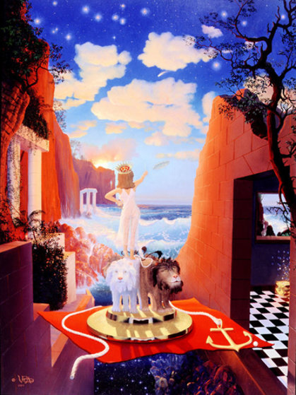 Sun Lady 1988 Limited Edition Print by Loren D Adams Sun Lady 1988 Limited Edition Print by Loren D Adams