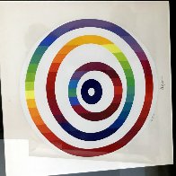 Circle of Peace 1980 Limited Edition Print by Yaacov Agam - 3 Circle of Peace 1980 Limited Edition Print by Yaacov Agam - 3