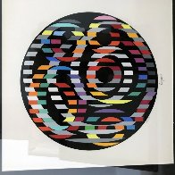 Circle of Peace 1980 Limited Edition Print by Yaacov Agam - 5 Circle of Peace 1980 Limited Edition Print by Yaacov Agam - 5