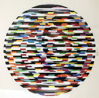 Circle of Peace 1980 Limited Edition Print by Yaacov Agam - 0 Circle of Peace 1980 Limited Edition Print by Yaacov Agam - 0