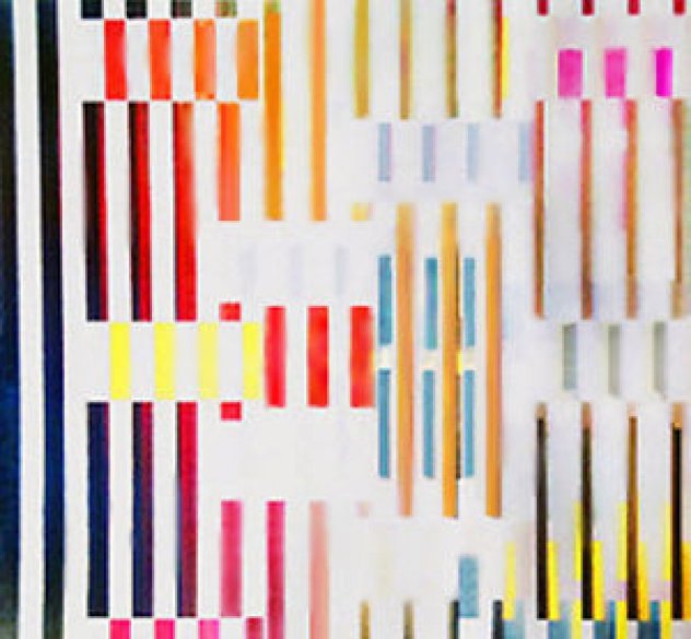 Expanded Spaces Agamograph 1995 Sculpture by Yaacov Agam