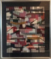 Untitled Monotype Unique 1990 40x34 Limited Edition Print by Yaacov Agam - 1 Untitled Monotype Unique 1990 40x34 Limited Edition Print by Yaacov Agam - 1