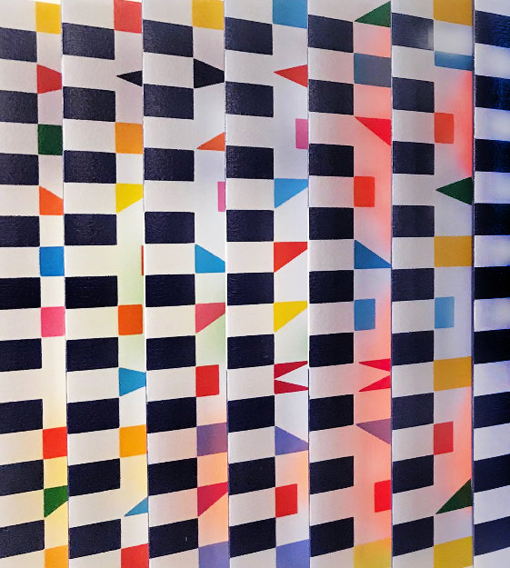 Sky View Deep  Polymorph Sculpture  2007 Sculpture - Yaacov Agam