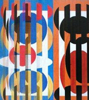 Tango Tapestry - Yaacov Agam Tango Tapestry - Yaacov Agam