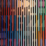 Silver AP 1980 Limited Edition Print by Yaacov Agam - 0 Silver AP 1980 Limited Edition Print by Yaacov Agam - 0