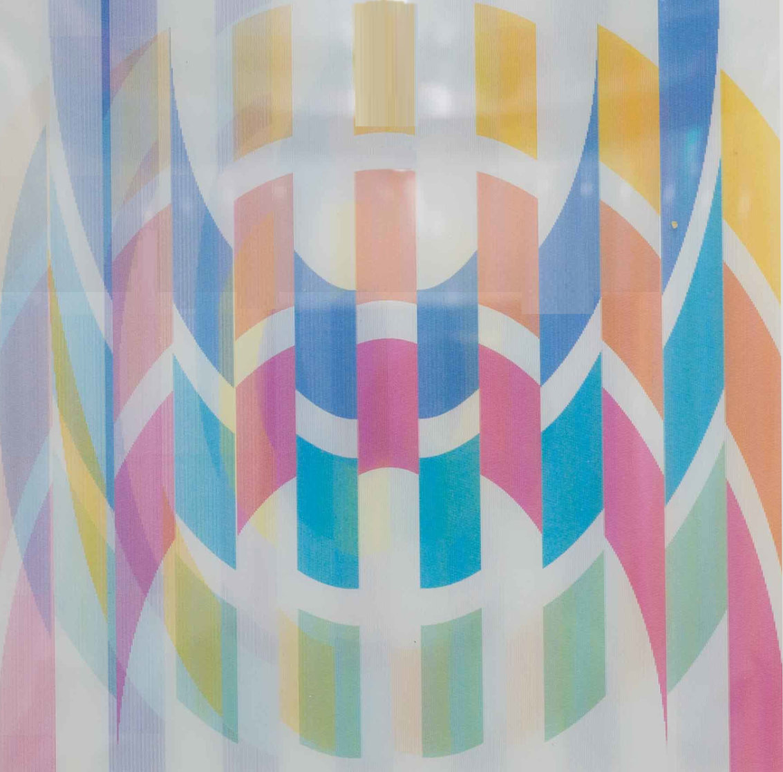 Curbs Agamograph Limited Edition Print by Yaacov Agam Curbs Agamograph Limited Edition Print by Yaacov Agam