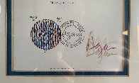 Message of Peace 1980 Limited Edition Print by Yaacov Agam - 2 Message of Peace 1980 Limited Edition Print by Yaacov Agam - 2