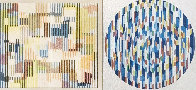 Message of Peace 1980 Limited Edition Print by Yaacov Agam - 0 Message of Peace 1980 Limited Edition Print by Yaacov Agam - 0