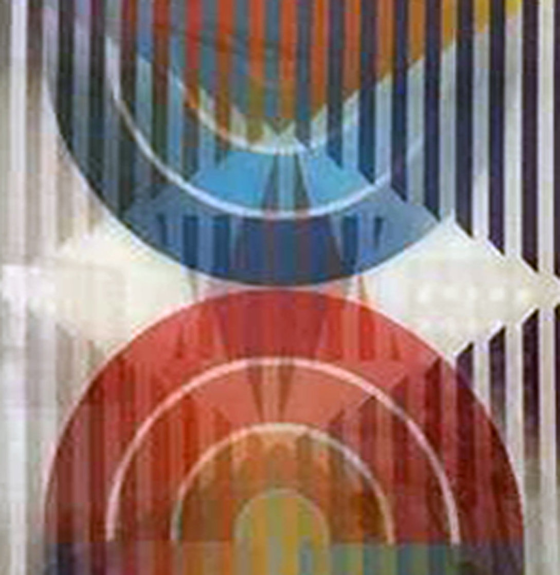 Star of David Combined With Hanukka 2002 Agamograph Sculpture by Yaacov Agam Star of David Combined With Hanukka 2002 Agamograph Sculpture by Yaacov Agam