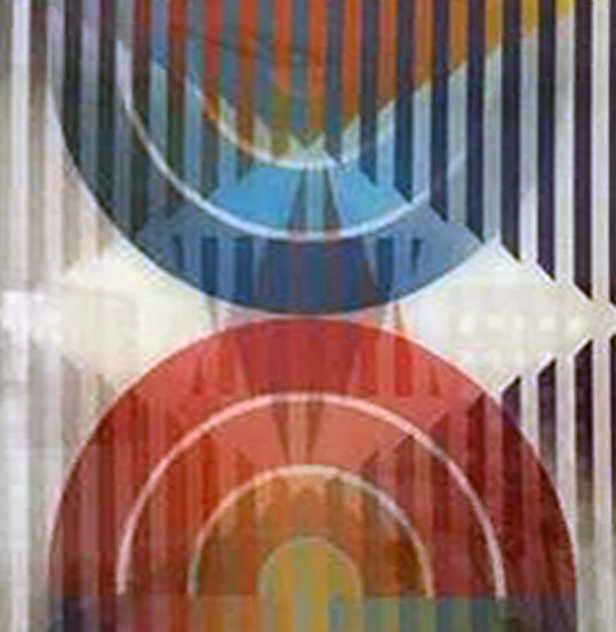 Star of David Combined With Hanukka 2002 Agamograph Sculpture by Yaacov Agam