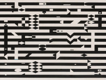 Peace of Time 1970 Limited Edition Print - Yaacov Agam Peace of Time 1970 Limited Edition Print - Yaacov Agam