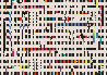 Untitled Lithograph Limited Edition Print by Yaacov Agam - 0