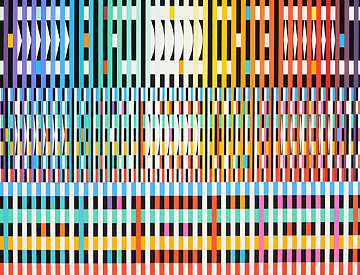 Thanksgiving 2001 Limited Edition Print - Yaacov Agam Thanksgiving 2001 Limited Edition Print - Yaacov Agam