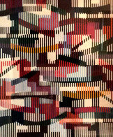 Untitled Monotype Unique 42x38 Limited Edition Print by Yaacov Agam - 0 Untitled Monotype Unique 42x38 Limited Edition Print by Yaacov Agam - 0