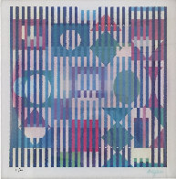 Four Seasons A/B/D Agamograph 2005 Limited Edition Print by Yaacov Agam - 2 Four Seasons A/B/D Agamograph 2005 Limited Edition Print by Yaacov Agam - 2