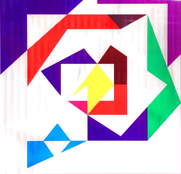 Acceleration AP 1990 Limited Edition Print - Yaacov Agam