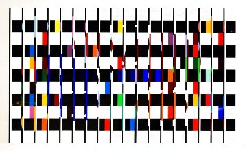 Untitled Suite I 1980 Limited Edition Print - Yaacov Agam Untitled Suite I 1980 Limited Edition Print - Yaacov Agam