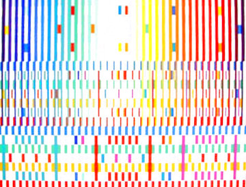 Blessing (Light) Limited Edition Print - Yaacov Agam Blessing (Light) Limited Edition Print - Yaacov Agam