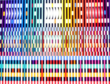 Thanksgiving (Light) Limited Edition Print - Yaacov Agam Thanksgiving (Light) Limited Edition Print - Yaacov Agam