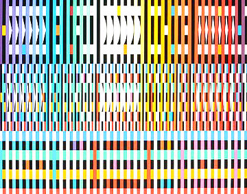 Thanksgiving (Dark) Limited Edition Print - Yaacov Agam Thanksgiving (Dark) Limited Edition Print - Yaacov Agam