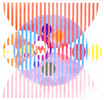 Fertility 1994 Limited Edition Print - Yaacov Agam Fertility 1994 Limited Edition Print - Yaacov Agam