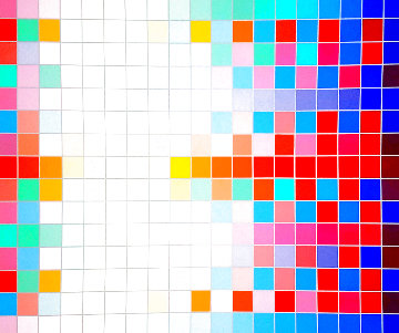 Square Wave AP Limited Edition Print - Yaacov Agam Square Wave AP Limited Edition Print - Yaacov Agam